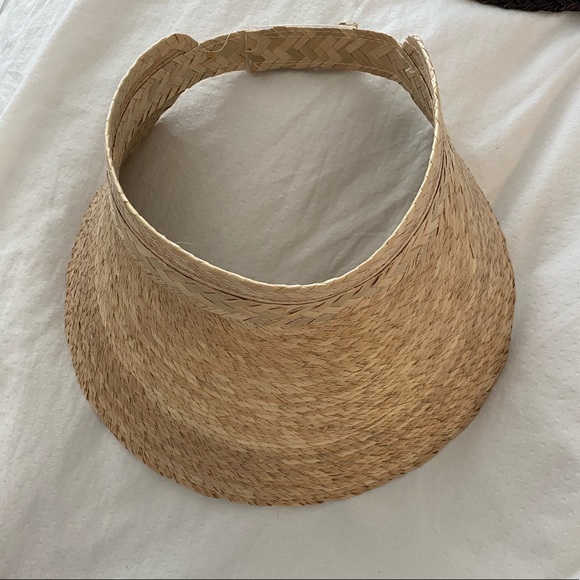 Straw hat/visor - Picture 2 of 2